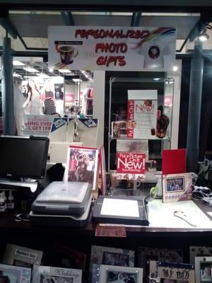 Its is a kiosk type shop.