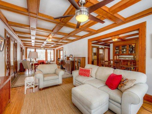 Craftsman style was popular in early 20th century.