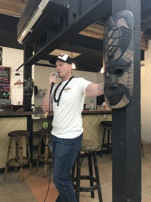 Stand-up comedy night is every Thursday.