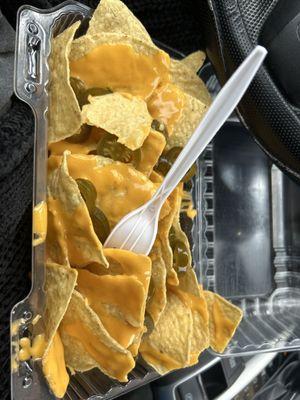 For 8 bucks and the cheese was a medium heat. Not worth it