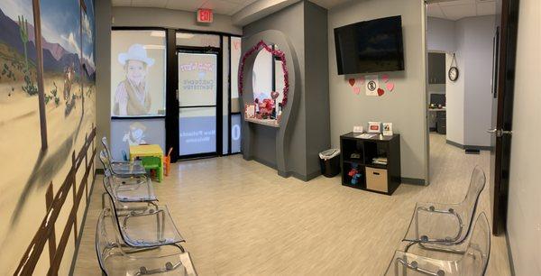 Our beautiful waiting room