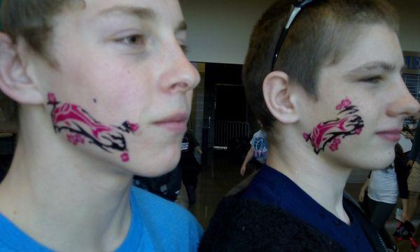 Mystery O Temporary Tattoo Mobile Service