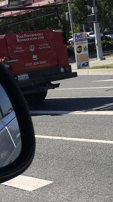 Horrible driver of this company car