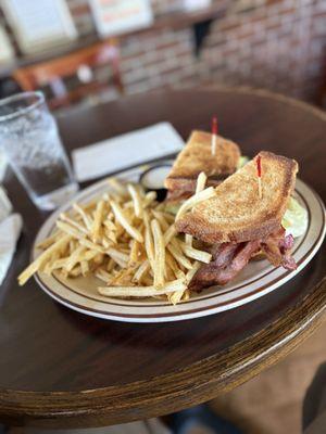BLT with avocado on sourdough, so good