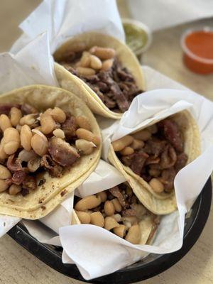 Tacos de asada