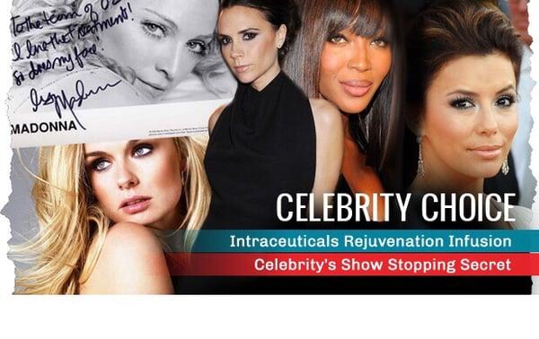 Celebrities treatments ready for the red carpet