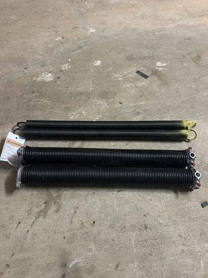 Garage Door Torsion & Extension Springs! (High Cycles Springs Available)