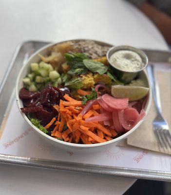 Mediterranean Chickpea Bowl