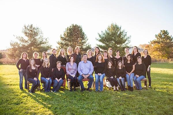 Dr. teDuits, Dr. Dowd and the Fitchburg staff.