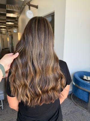 Highlights + natural gray coverage