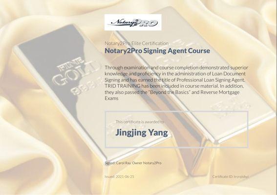 AAA Jingjing Mobile Notary Services