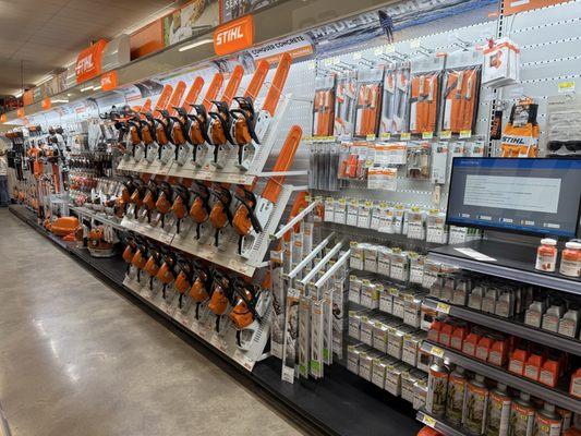 Full line of Stihl