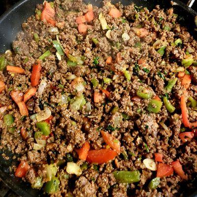 Brazilian style beef.
