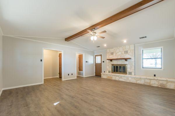 Ready to be put on the market with brand new Luxury Vinyl Tile.