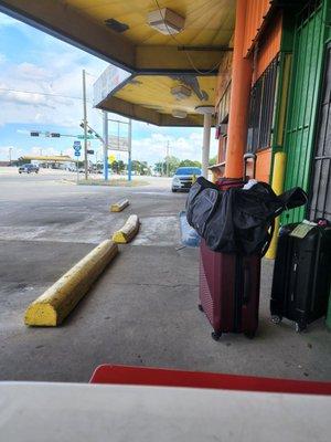 This is the bus station