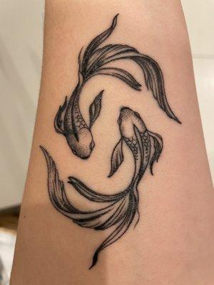 Forearm tattoo
