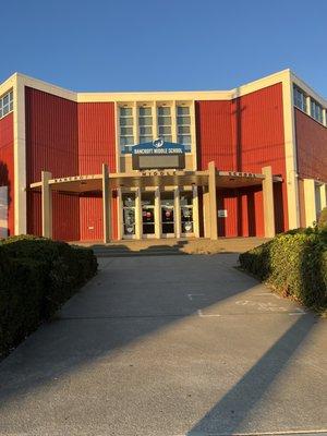 Front of the school