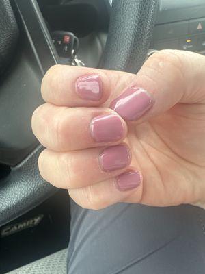 Gel manicure