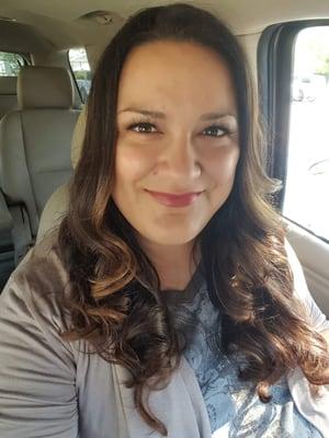 Julian cut, colored and styled my hair. Love the natural looking highlights and the soft waves.