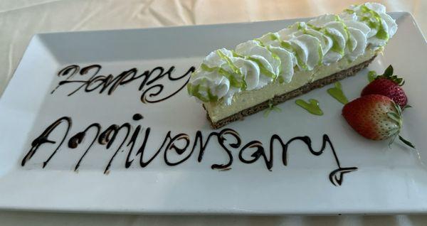 Key lime pie