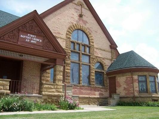 Our Church is easily found at the corner of Oak and Galena