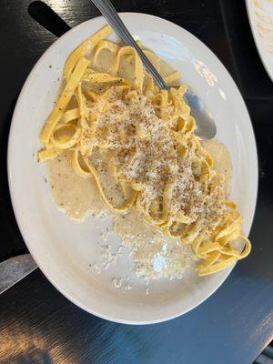 Fettuccine Alfredo-terrible