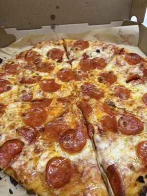Hot Honey Pepperoni Pizza