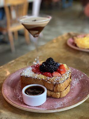 Creme brûlée French toast!