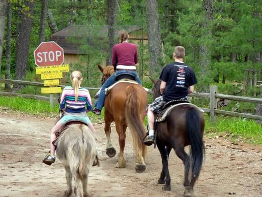 Horseback riding