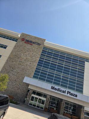 New Medical Building -- located on the west side of the hospital.