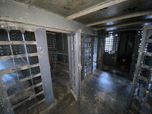 General holding second floor of jail