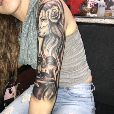 Uncle Rodgers tattoo is amazing they really make you feel like family thank you for the amazing art work