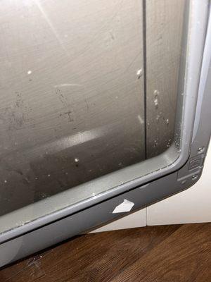 Dryer door