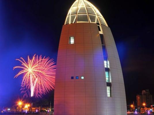 Fourth of July at Cape Canaveral's Exploration Tower
