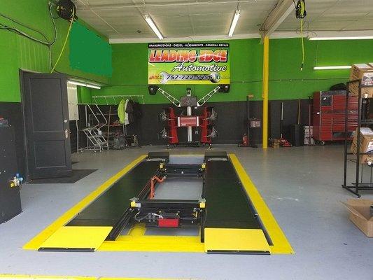 Brand new State of the Art Alignment Center. Call us Today to make your appointment early!