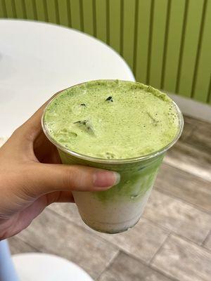 jasmine matcha latte