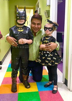 Dr. Miniyar with his patients!