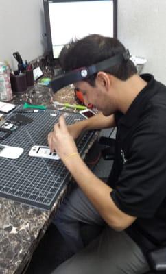 Our awesome technicians are always to fix any devices!!