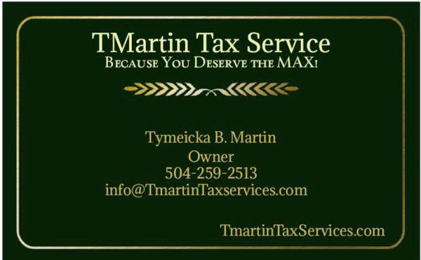 TMartin Tax Service