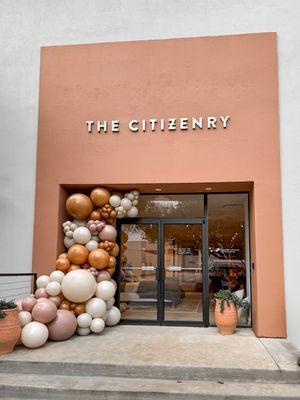Citizenry grand opening - 14 ft garland