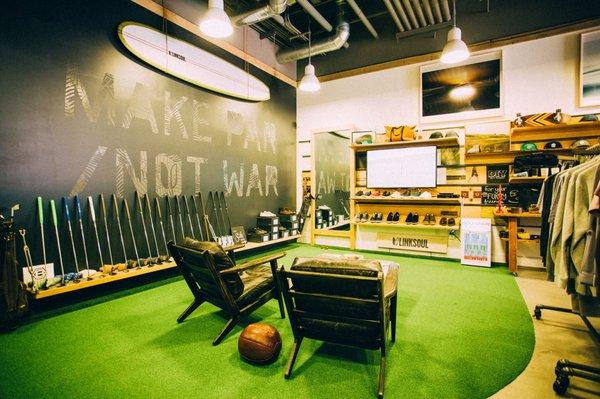 Putter Lounge in the Linksoul Lab HB location.