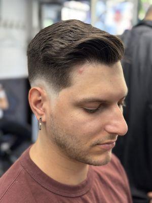 Mid skin fade