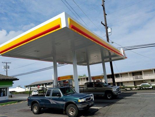 They feature Shell Gasoline here!