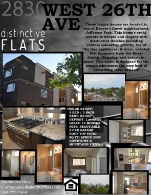 Distinctive Flats