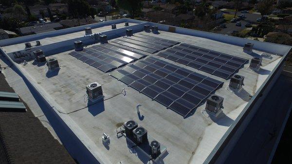 Commercial Solar Installation