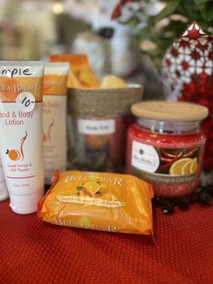 Mia Bella candles, soaps & lotions