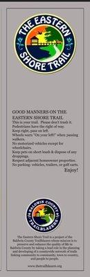 Eastern Shore Walking & Bike Trail