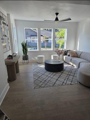 Fully updated living space/open floor plan