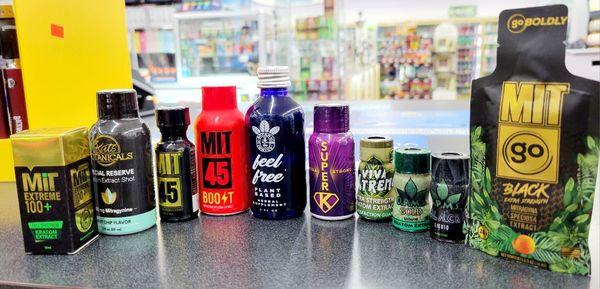 Kratom, 7ohm available to keep you energized 24 hours at our smoke and vape shop!
