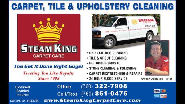 Steam King Carpet Care